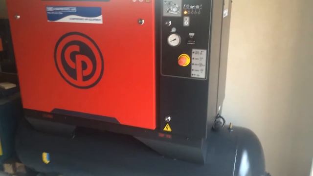 Chicacgo Pneumatics CPRS10500 silenced piston compressor смотреть онлайн