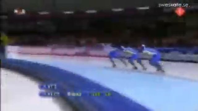 Team Pursuit. Sweden vs China. World cup Heerenveen 16 nov 2008 смотреть онлайн