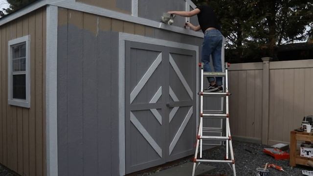 DIY SHED WORKSHOP MAKEOVER! смотреть онлайн