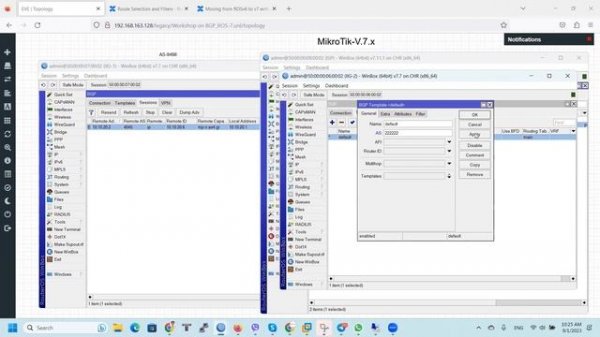 MikroTik|| RouterOS v7 || BGP Part 01