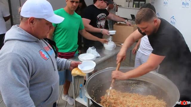 ПЛОВ СИЛАЧЕЙ. Турнир Кубок Сугдеи - узбекский плов для спортсменов смотреть онлайн