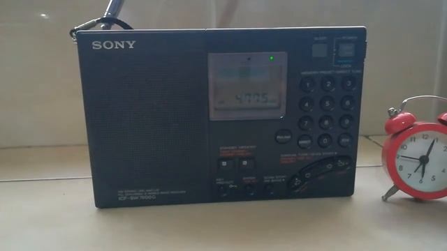 Sony ICF SW7600G Radio Tarma 4.775 Khz смотреть онлайн