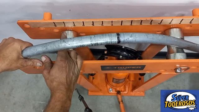 DOBLADOR HIDRÁULICO DE TUBOS, PRUEBA DE TRABAJO. смотреть онлайн
