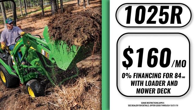 Riesterer and Schnell - John Deere 1025R смотреть онлайн