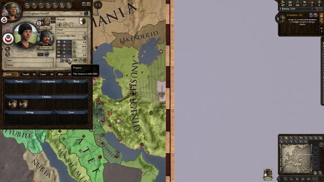 Crusader Kings II: The Old gods - Mongols episode 1 смотреть онлайн