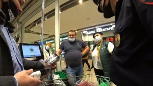 Очень неострый и неадекватный СБ - шник Эдик в Перекрёстке!