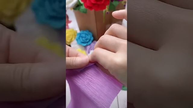 Классный бумажный цветок своими руки🌼🏵️🌸 смотреть онлайн