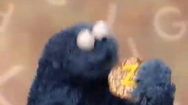 Sesame Street - Cookie Monster Letter of the day - Z