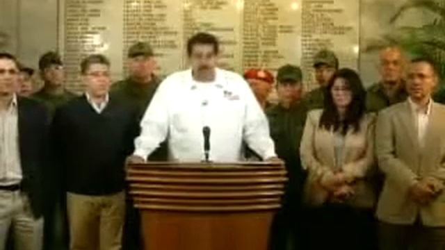 Vicepresidente Maduro: Falleció El Presidente Chávez