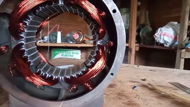 Cara Melilit Ulang Dinamo Generator 3000 Watt 1 PHASE ( Bagian. 2 ) смотреть онлайн
