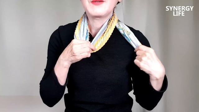 스카프 예쁘게 매는법, 주름 쁘띠스카프 쉽고 간단한 11스타일, 목도리 머플러 예쁘게 매는법, 스카프 예쁘게 묶는법 #10