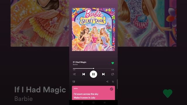If I had magic from Barbie and the Secret Door смотреть онлайн