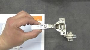 Как подобрать угловые петли BLUM на радиусный фасад