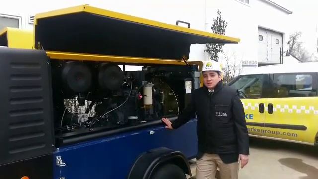 ERKE Group, CompAir C-115 Diesel Mobile Compressor Presentation смотреть онлайн