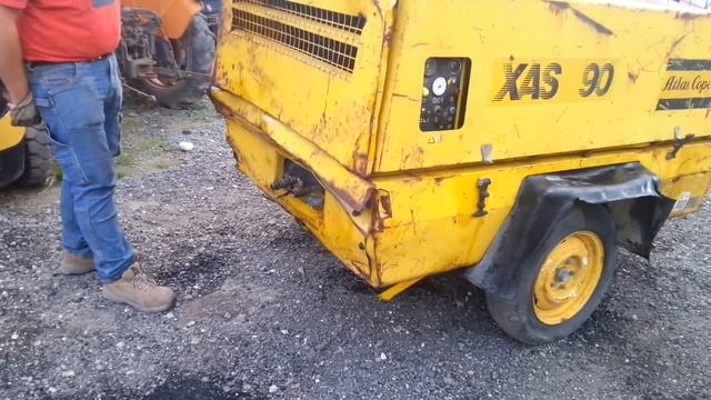 Motocompressore ATLAS COPCO XAS 90 DD 93 смотреть онлайн