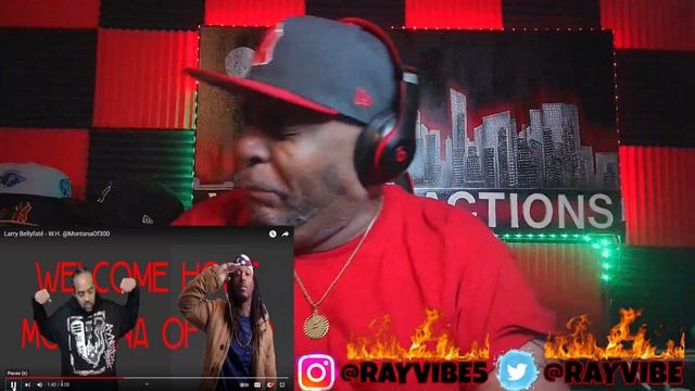 FIRST TIME LISTEN | Larry Bellyfaté - W.H. @MontanaOf300 | REACTION!!!!! смотреть онлайн