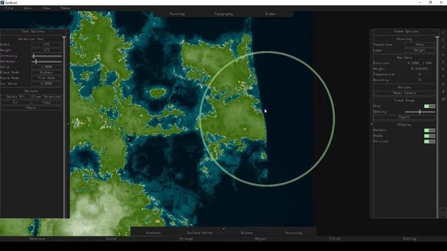 GenBrush Beginner's Tutorial - From nothing to a world map! (Part 3, Generators and Wind Erosion) смотреть онлайн