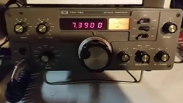 Ten Tec 580 Delta Talking Frequency Display смотреть онлайн