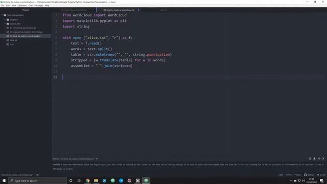 Как создать Word Cloud в Python смотреть онлайн