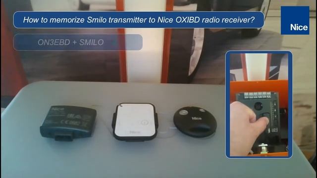 NW16: How to memorize Nice Smilo transmitter to the Nice OXIBD radio receiver? смотреть онлайн