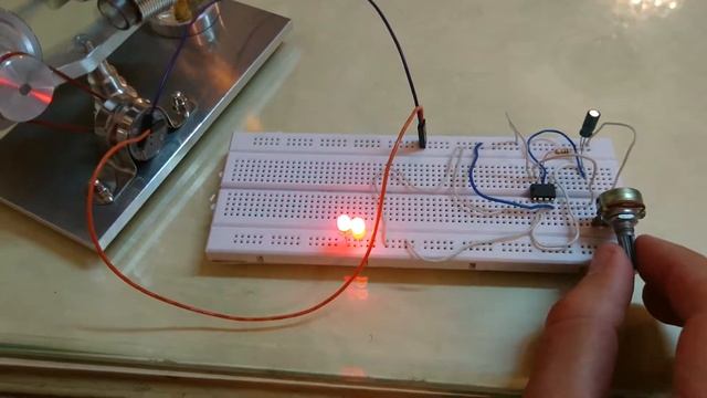 Pulse Generator 555 With Stirling Engine смотреть онлайн