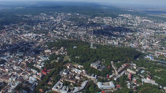 Львов с выосты 500 метров смотреть онлайн