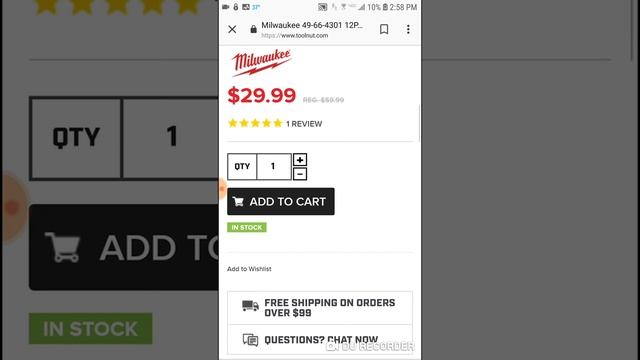 Milwaukee 12 Piece 1/4 Metric Socket Set смотреть онлайн