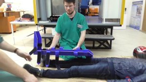 Методика иммобилизации нижней конечности шиной