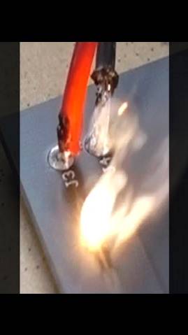 Burning a PCB Track | #shorts смотреть онлайн