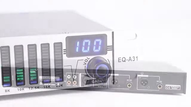 EQ-A31 digital equalizer смотреть онлайн