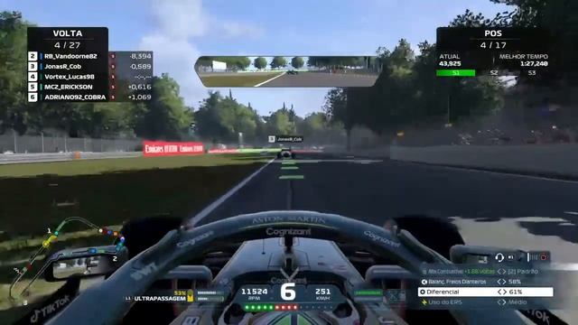 Liga Cobras - Grid Haas - Round 5 - Grande Prêmio da Itália смотреть онлайн