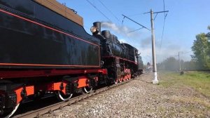 Паровозы Эу.699-74 и Эм.710-46