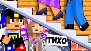 МЫ СБЕГАЕМ От ЗЛЫХ РОДИТЕЛЕЙ в МАЙНКРАФТ ДЕВУШКА НУБ ВИДЕО ТРОЛЛИНГ MINECRAFT Евгенбро