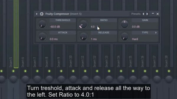How To Use Fruity Compressor | FL Studio Tutorial