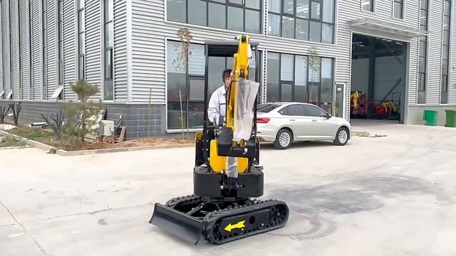 Электрический мини-экскаватор 1 тонна бренда HighTop