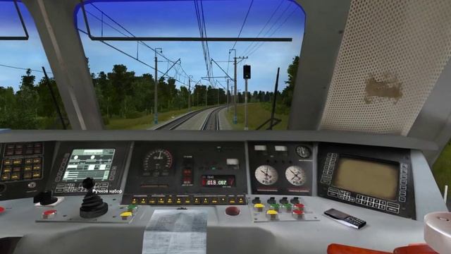 Trainz: ЧС2К-535, рейс Латышская — Москва смотреть онлайн