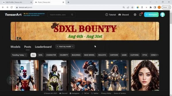 Best free AI Image Generator | Tensor Art