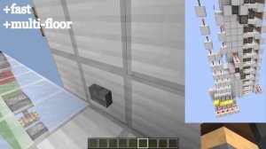 8 ЛИФТОВ В МАЙНКРАФТЕ | 8 MINECRAFT ELEVATORS (w/ world download)