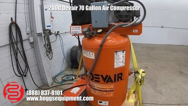 2000 Devair 70 Gallon Air Compressor смотреть онлайн
