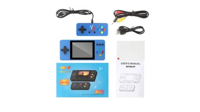 Обзор на игровую приставку GAME BOX K8 (500 игр) смотреть онлайн