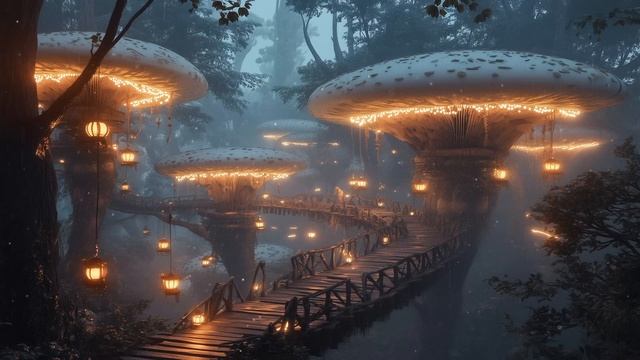 Прогулка по лесу Андромеды / Andromeda - Relaxing Ethereal Ambient Music [Расслабляющая медитация]