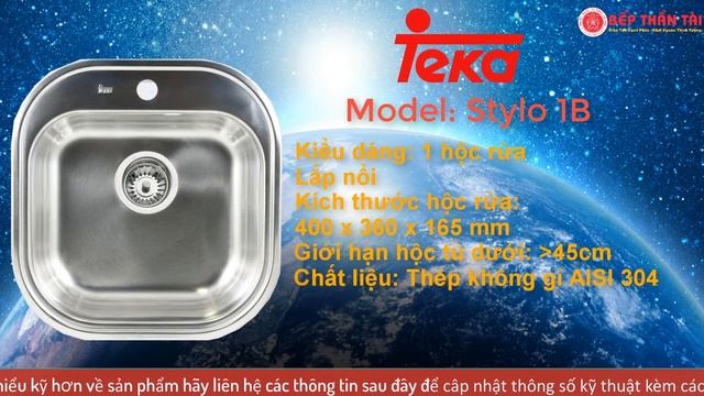 Chậu Rửa Teka STYLO 1B