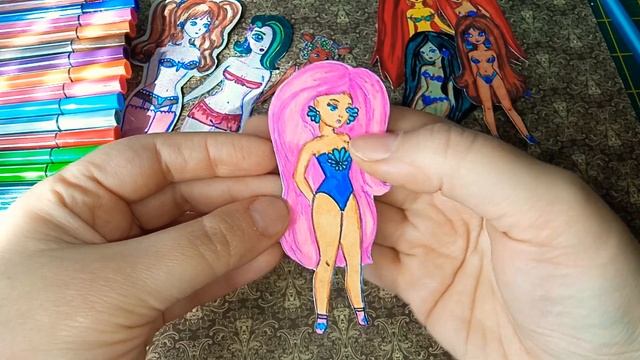 #ОБЗОР НОВЫХ #КУКОЛОК!😍 РИСУЮ ОДНУ КУКОЛКУ ВМЕСТЕ С ВАМИ🤩🤩🤩 смотреть онлайн