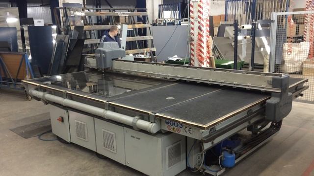 REV 372 SR Bavelloni Автоматический стол резки стекла смотреть онлайн