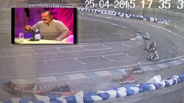 Веселый мексиканец на картодроме Маяк _ Risitas y las paelleras смотреть онлайн