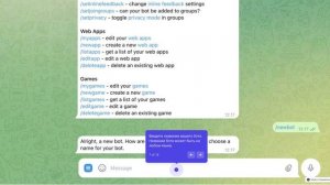 Создание бота в Телеграм