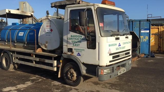 FOR SALE VIA AUCTION - Lot 9 - Aggregate Industries - IVECO 75E15 Fuel Bowser смотреть онлайн