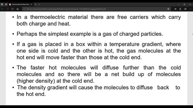 Lecture 29 : Working of Thermoelectric Generator смотреть онлайн