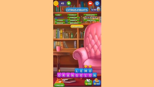 Kitty Scramble: Word Stacks (Rome) Level 71 to 75 Full HD|| By Clever App Pte. Ltd смотреть онлайн