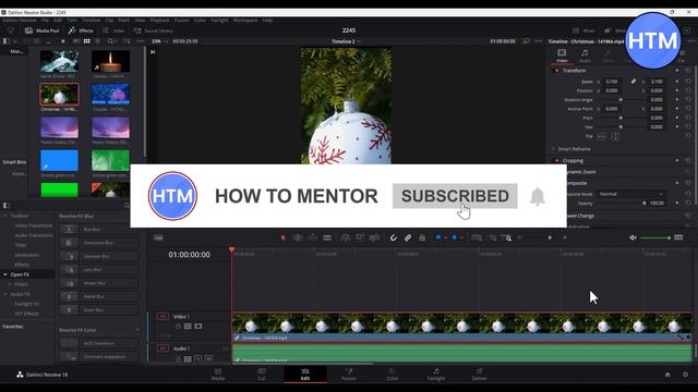 How To Change Davinci Resolve Aspect Ratio (SIMPLE!)